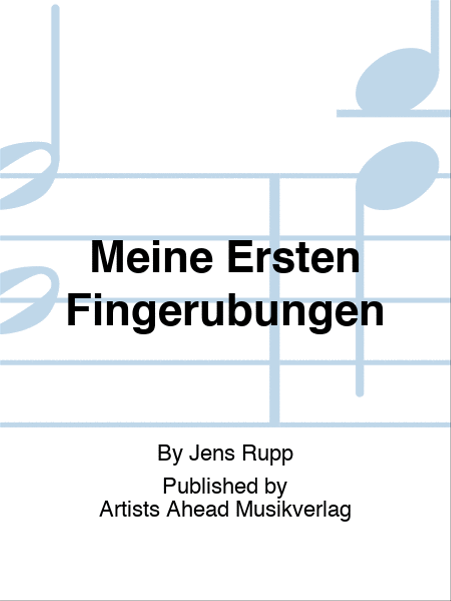 Meine Ersten Fingerübungen Piano Solo scores gallery preview page 1