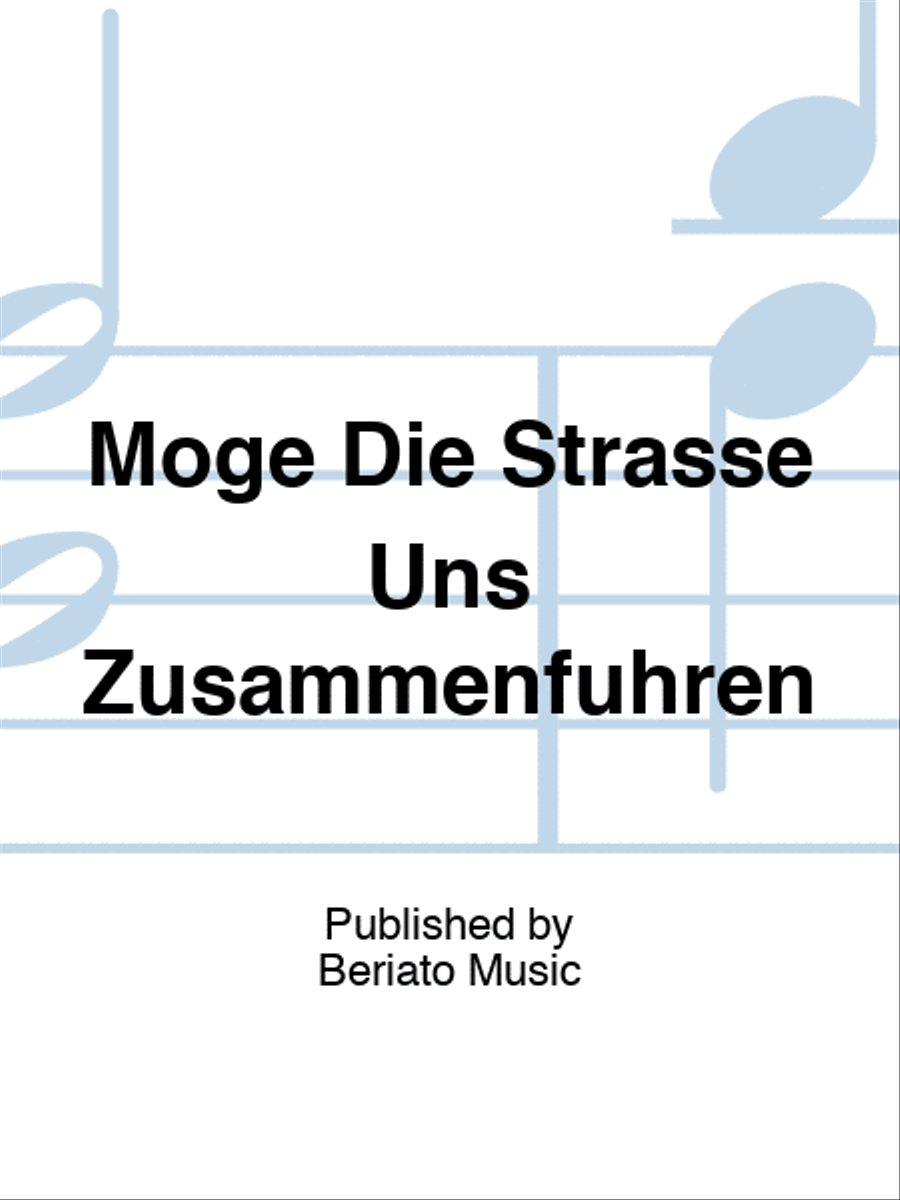 Möge Die Straße Uns Zusammenführen A Cappella scores gallery preview page 1