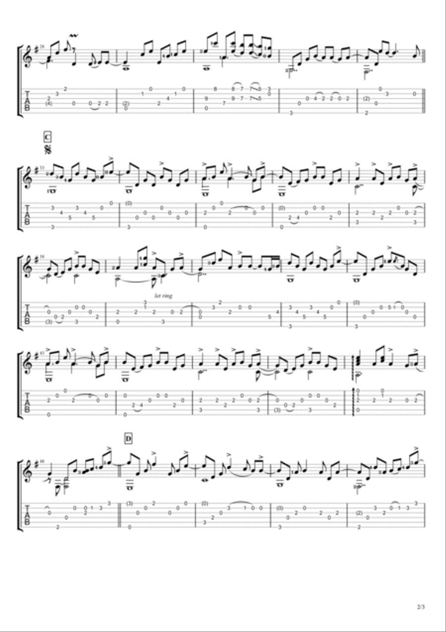 All Of Me Electric Guitar scores gallery preview page 2