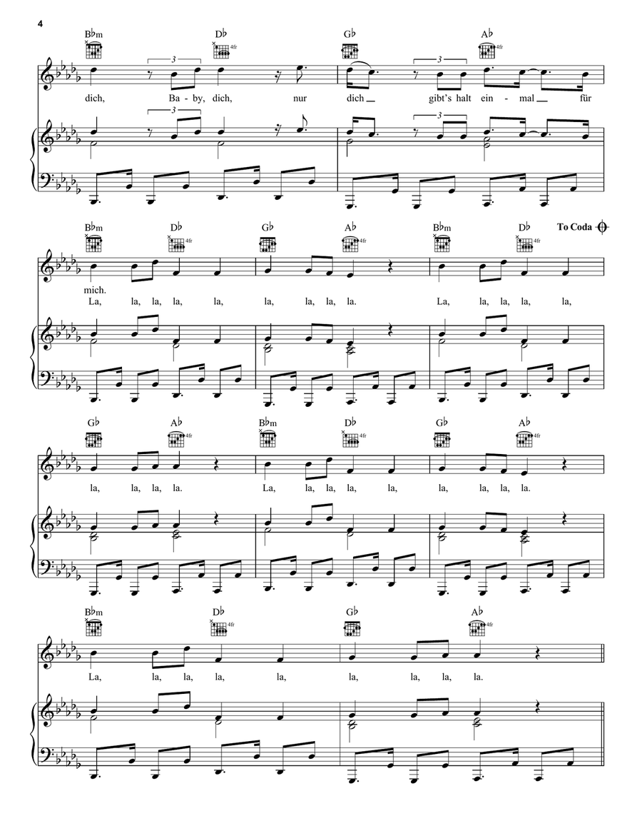 194 Länder 194 Länder Piano, Vocal, Guitar scores gallery preview page 4