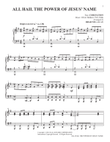 All Hail The Power Of Jesus' Name (arr. Brad Nix)