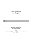 Praise to the Lord, the Almighty - Violin Duet with Piano Accompaniment