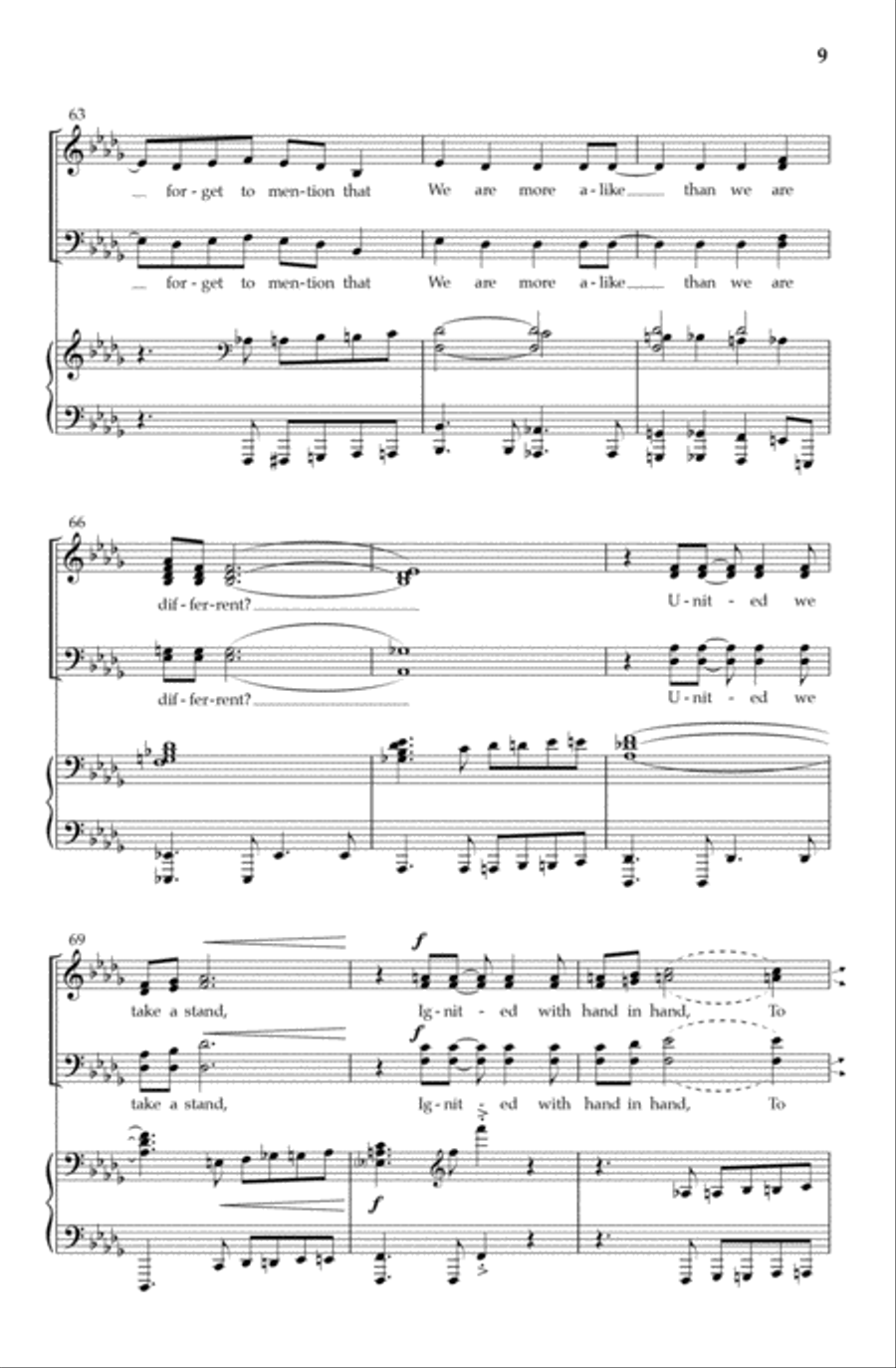 No Color No Color 4-Part scores gallery preview page 8