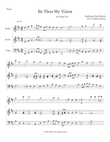 Be Thou My Vision for two violins and cello