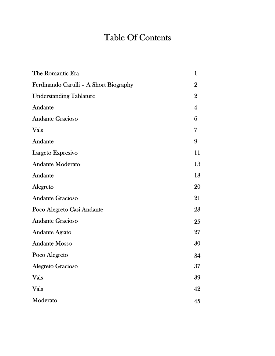 Ferdinando Carulli Second Edition Book 2 Ferdinando Carulli Second Edition Book 2