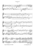 Beethoven: Duet WoO 26 for Clarinet & Alto Clarinet Clarinet Duet scores gallery preview page 5