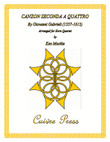 Canzon Seconda a Quattro