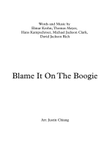 Blame It On The Boogie
