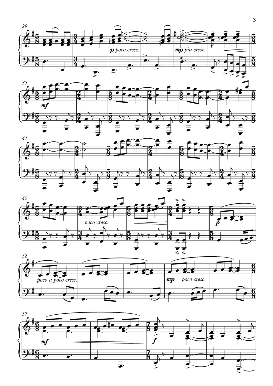 Prelude in G Piano Method scores gallery preview page 3