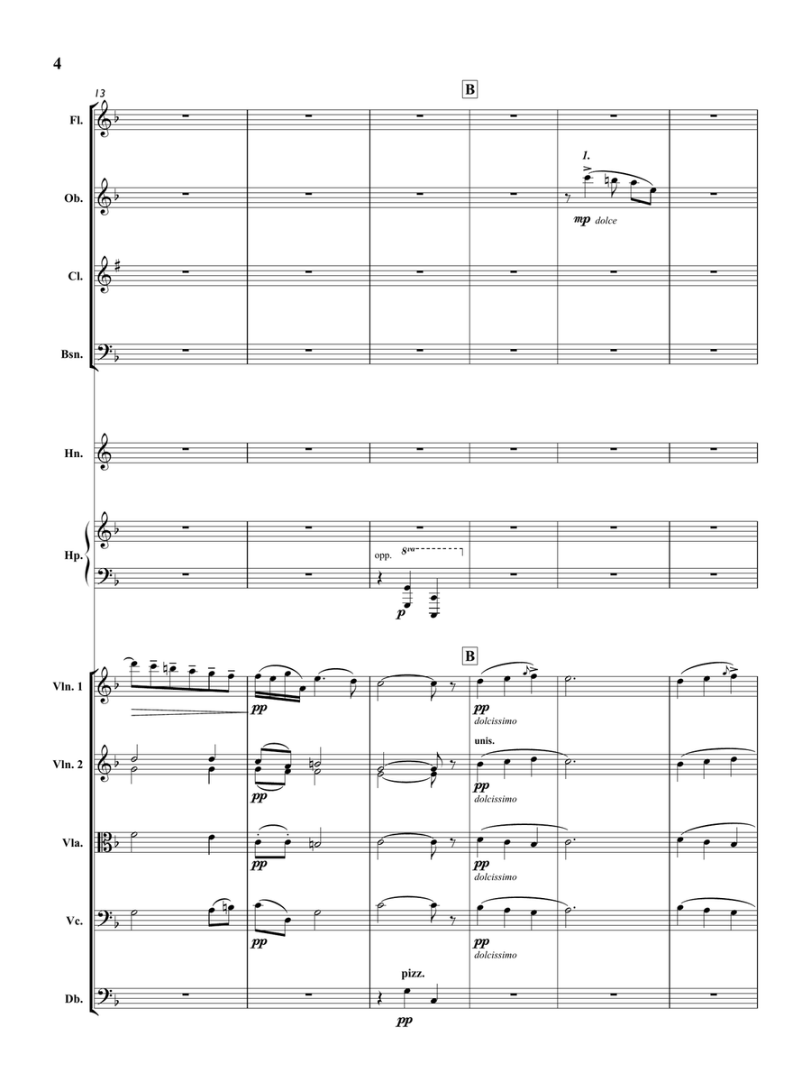 Intermezzo (from Cavalleria rusticana) for Orchestra Full Orchestra scores gallery preview page 5