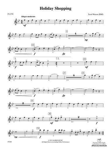 Holiday Shopping: Flute