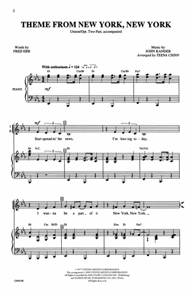 New York, New York, Theme from