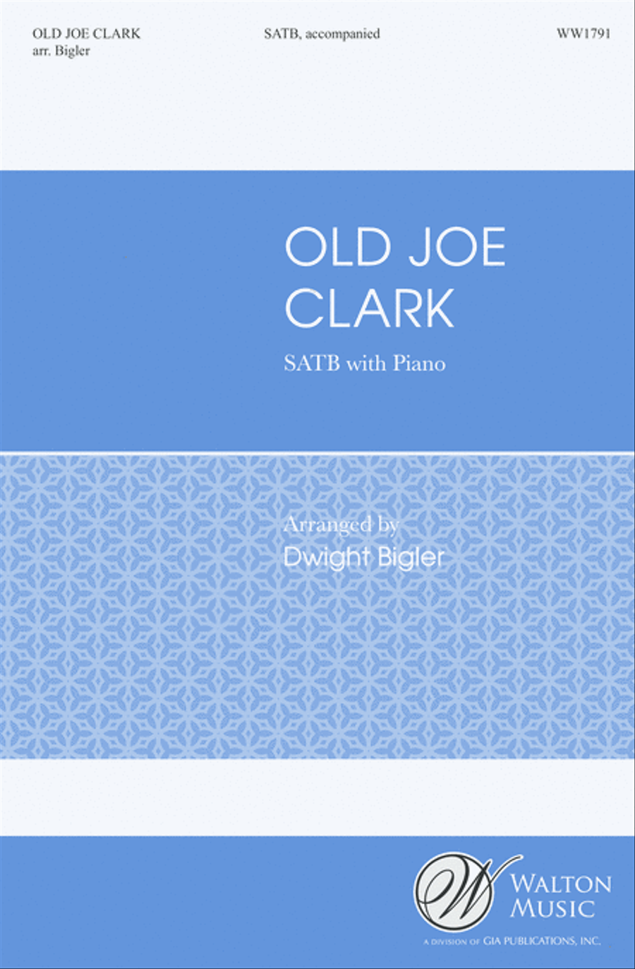 Old Joe Clark Choir scores gallery preview page 1