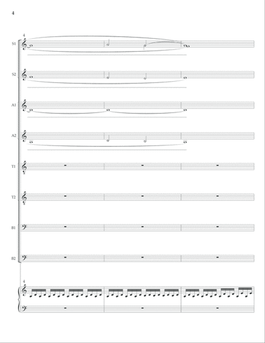 Tundra (SATB) Choir scores gallery preview page 4