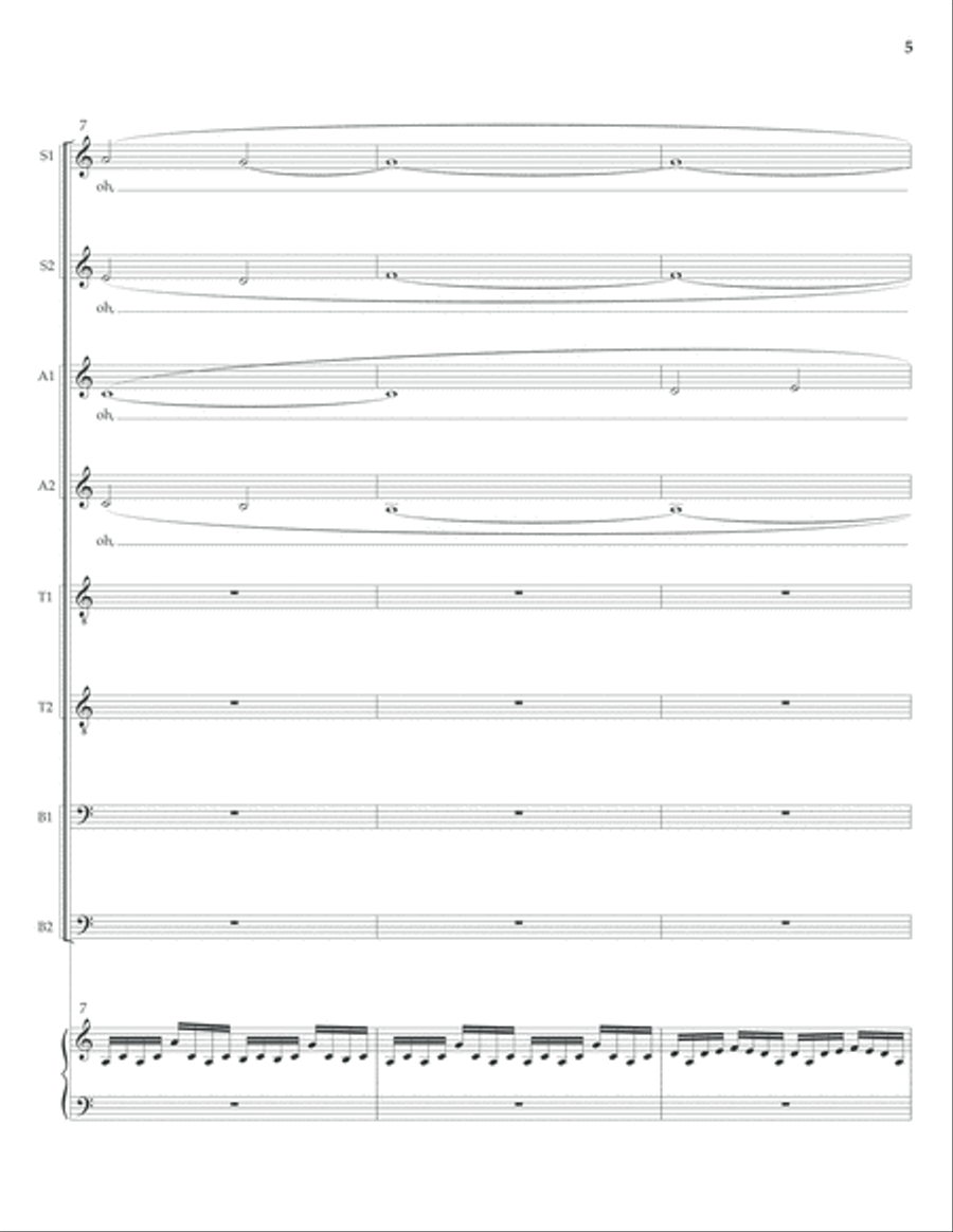 Tundra (SATB) Choir scores gallery preview page 5
