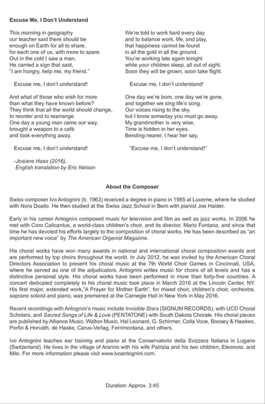 Excuse Me, I Don't Understand Violin scores gallery preview page 2