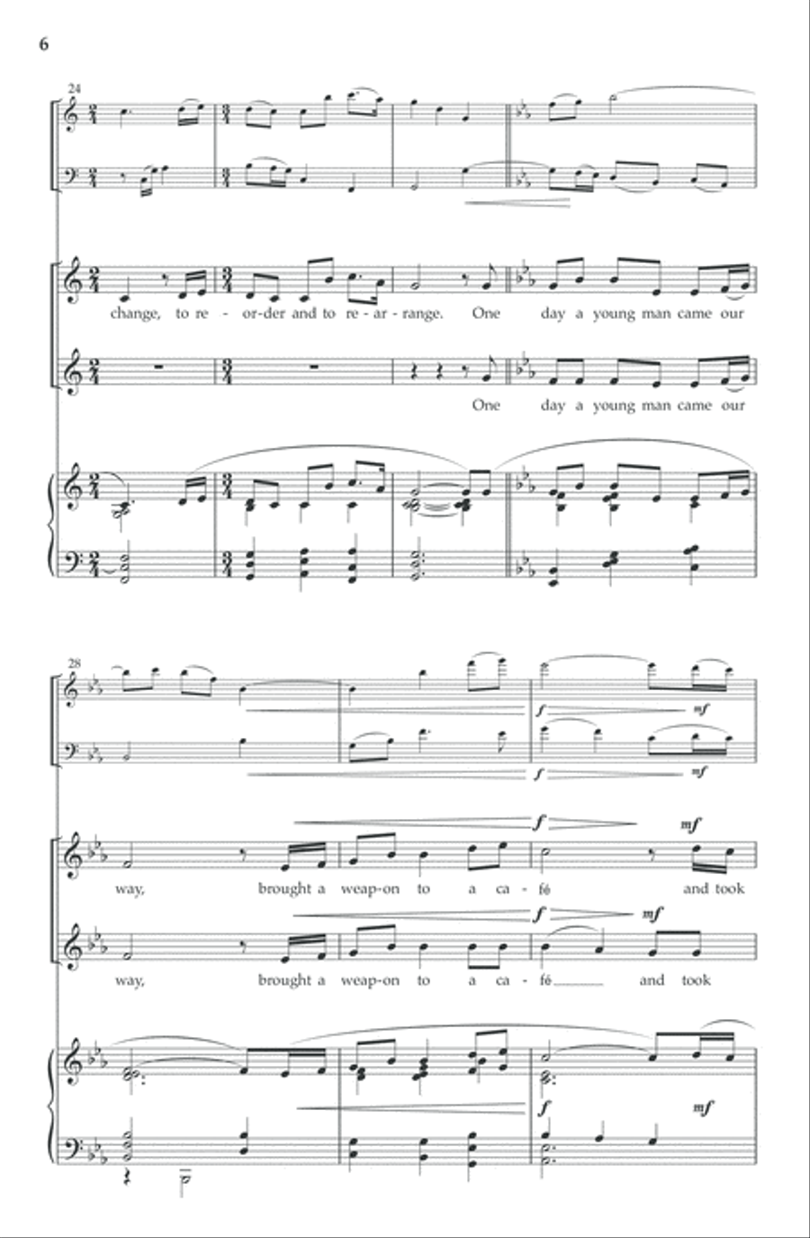 Excuse Me, I Don't Understand Violin scores gallery preview page 6