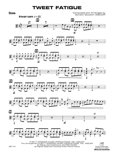Tweet Fatigue: Drums