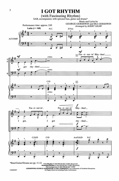 I Got Rhythm