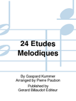 24 Etudes Melodiques