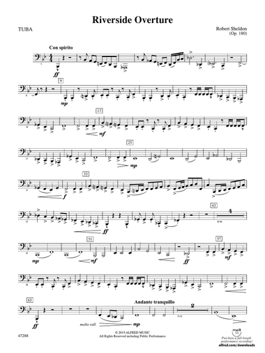 Riverside Overture: Tuba