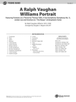 A Ralph Vaughan Williams Portrait: Score mini preview