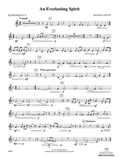 An Everlasting Spirit: Baritone T.C.