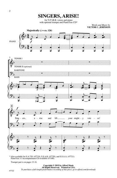 Singers, Arise!