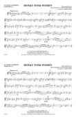 Honky Tonk Women: Bb Tenor Saxophone/Bartione Treble Clef