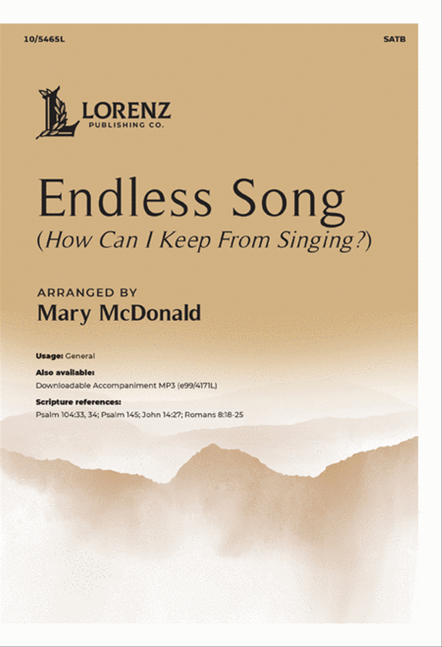 Endless Song Endless Song 4-Part scores gallery preview page 1