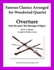 Overture from the Marriage of Figaro by Mozart for Woodwind Quartet