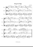 Olga's Song - Viola Trio