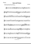 Sam and Emma - for two violins and Piano