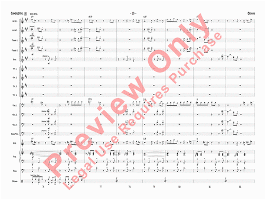Crisis Jazz Ensemble scores gallery preview page 13