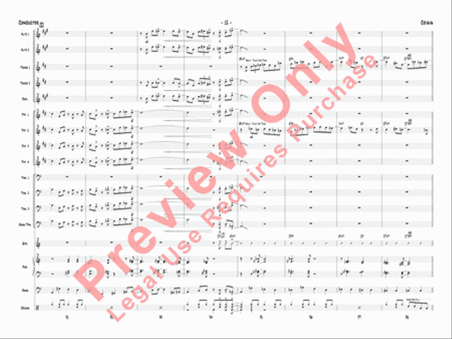 Crisis Jazz Ensemble scores gallery preview page 15