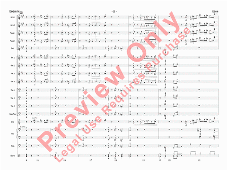 Crisis Jazz Ensemble scores gallery preview page 18