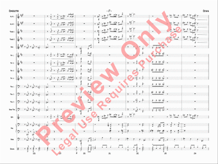 Crisis Jazz Ensemble scores gallery preview page 20