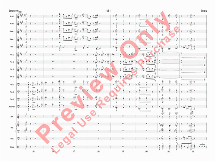 Crisis Jazz Ensemble scores gallery preview page 21
