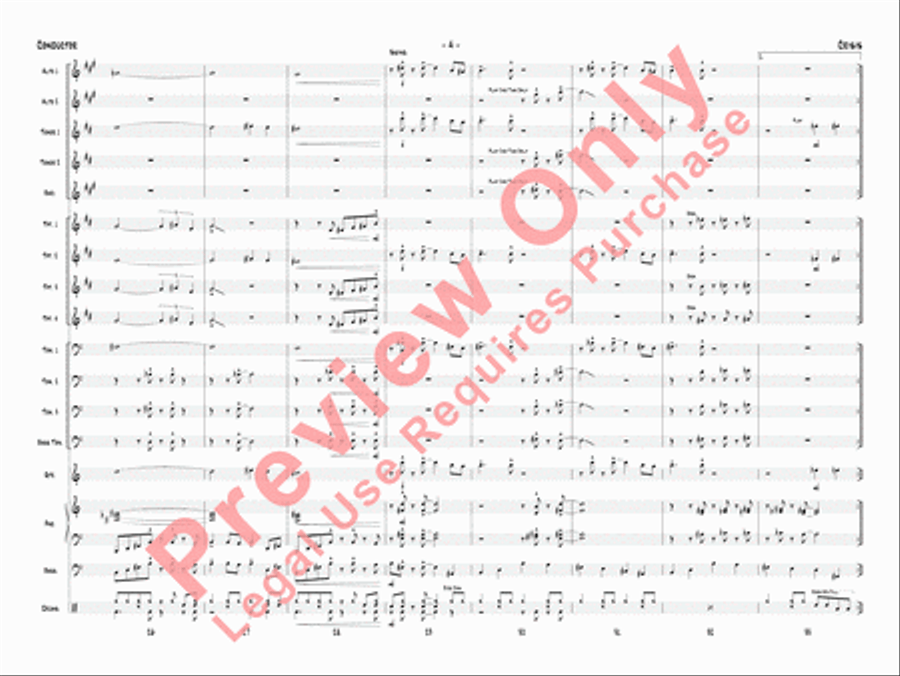 Crisis Jazz Ensemble scores gallery preview page 7