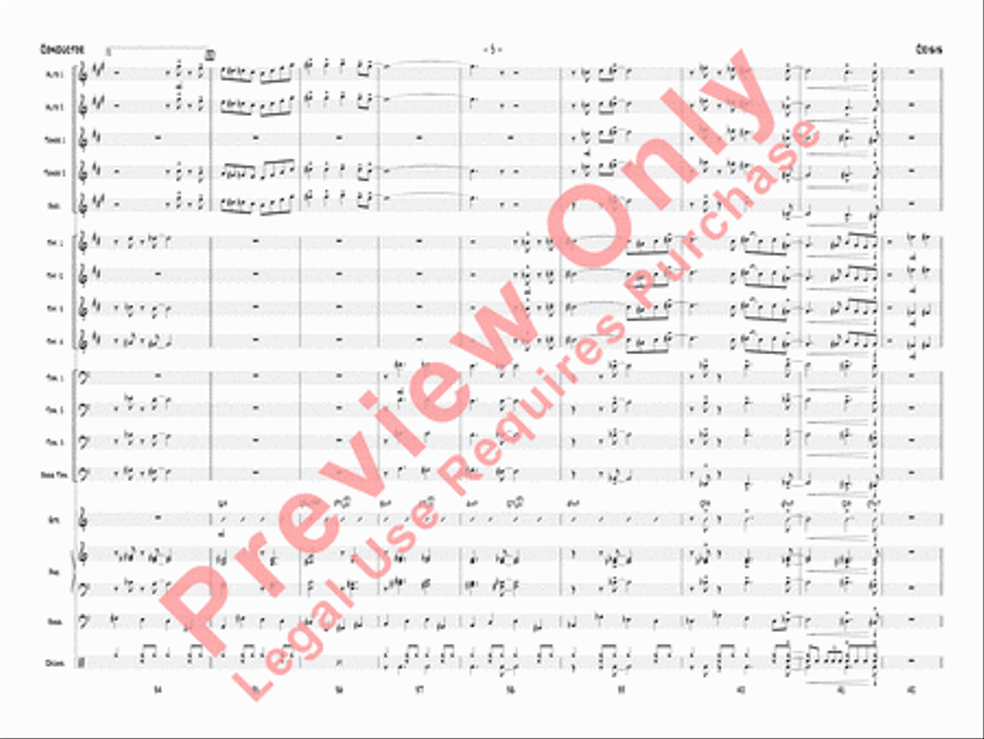 Crisis Jazz Ensemble scores gallery preview page 8