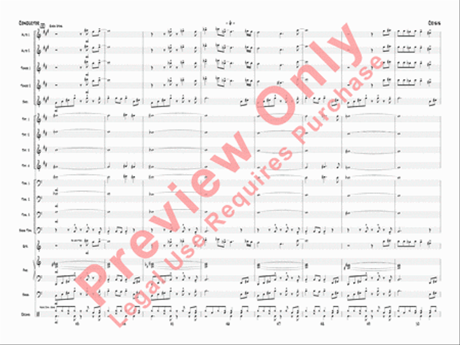 Crisis Jazz Ensemble scores gallery preview page 9