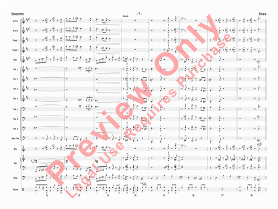 Crisis Jazz Ensemble scores gallery preview page 10