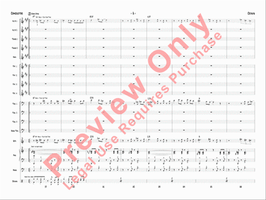Crisis Jazz Ensemble scores gallery preview page 11