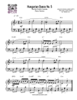 Hungarian Dance No. 5 - Bártfai Emlék Csárdás (Piano Solo)