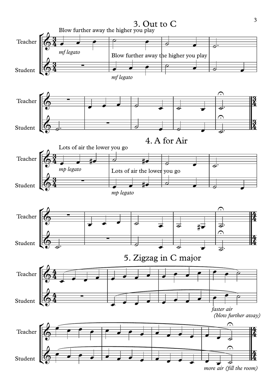 Graded Duets for Treble Clef Brass - Grades 1 and 2 Small Ensemble scores gallery preview page 3