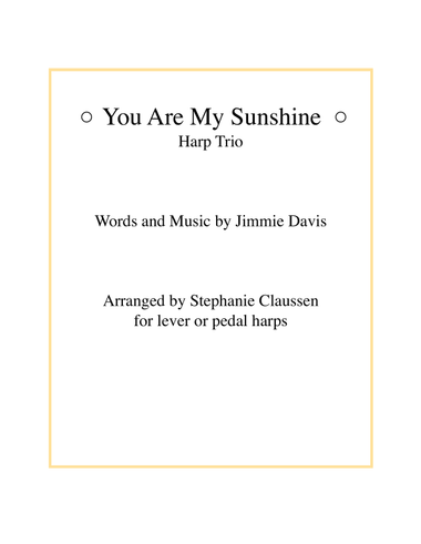 You Are My Sunshine