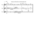 Variations on What shall we do with the drunken sailor for viola trio String Trio scores gallery preview page 4
