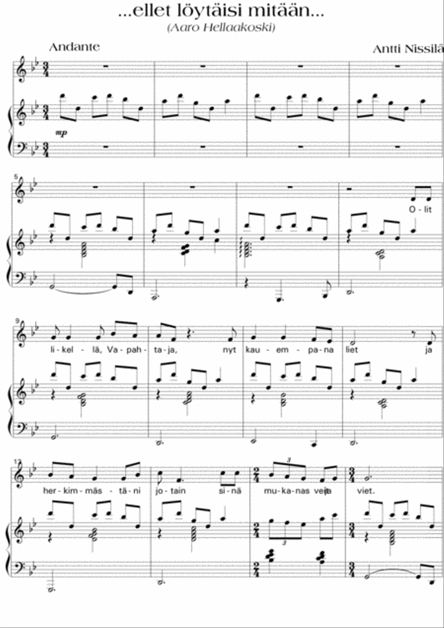 ...ellet löytäisi mitään... 3-Part scores gallery preview page 1