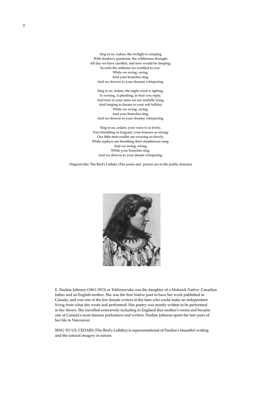 Sing To Us Cedars Sing To Us Cedars 4-Part scores gallery preview page 2