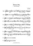 Danny Boy Flute Duet